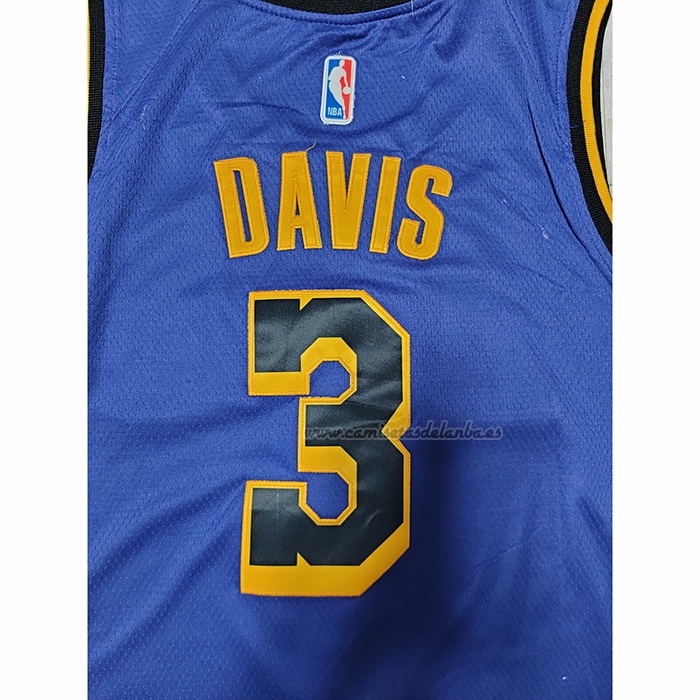 Camiseta Los Angeles Lakers Anthony Davis NO 3 Statement 2022-23 Violeta